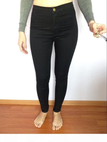skinny 2016 denim jeans for women black jeans with high waist slim women's jeans femme pants plus size calca trouser, Blue
skinny 2016 denim jeans for women black jeans with high waist slim women's jeans femme pants plus size calca trouser, Blue