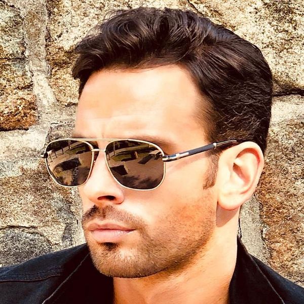 sunglasses zenottic brand men's vintage pilot polarized uv400 lens designer driving pochromic sun glasses accessories, White;black
sunglasses zenottic brand men's vintage pilot polarized uv400 lens designer driving pochromic sun glasses accessories, White;black