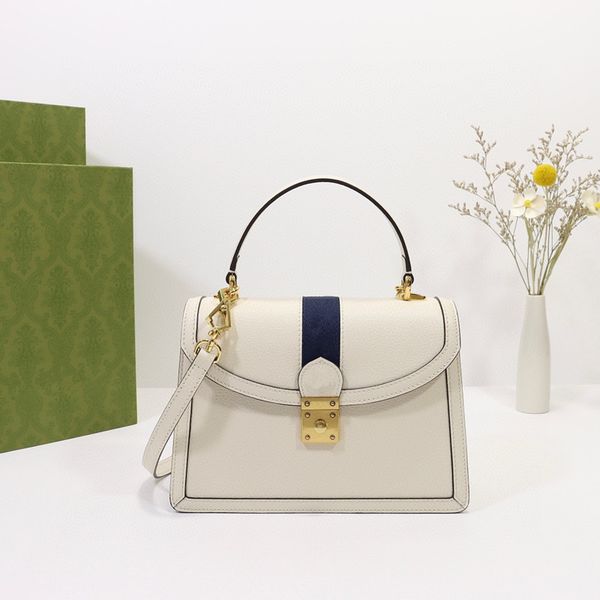 leather handbag ladies shoulder bag square detachable shoulder strap vintage brand logo three stripes pattern tote bag
leather handbag ladies shoulder bag square detachable shoulder strap vintage brand logo three stripes pattern tote bag