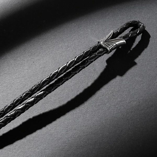 мода браслет мужчины ювелирные изделия черный двухслойный кожаный браслет из нержавеющей стали punk anchor шарм rudder простой браслет ps104, Golden;silver
мода браслет мужчины ювелирные изделия черный двухслойный кожаный браслет из нержавеющей стали punk anchor шарм rudder простой браслет ps104, Golden;silver