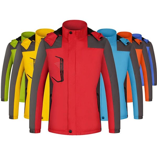 men and women mountaineering coat fleece hooded winter windbreaker ski suit waterproof windproof outdoor skiing jacket outwear, Blue;black
men and women mountaineering coat fleece hooded winter windbreaker ski suit waterproof windproof outdoor skiing jacket outwear, Blue;black