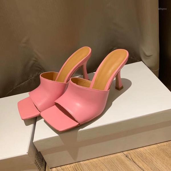 sandals 2021 summer women's high heels slipper woman genuine leather square peep toe ladies pumps mules shoes women1, Black
sandals 2021 summer women's high heels slipper woman genuine leather square peep toe ladies pumps mules shoes women1, Black