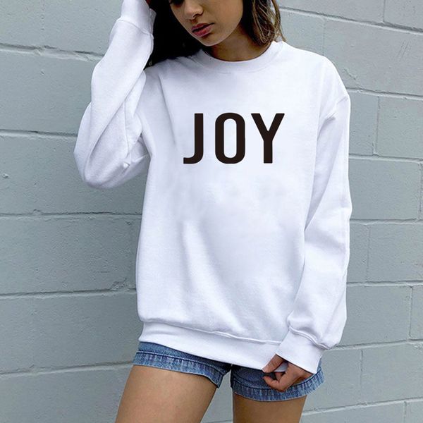 2021 new women spring autumn sweatshirt joy letters print plus size sportswear long sleeve o-neck pullover lady fashion outerwear ilob, Black
2021 new women spring autumn sweatshirt joy letters print plus size sportswear long sleeve o-neck pullover lady fashion outerwear ilob, Black