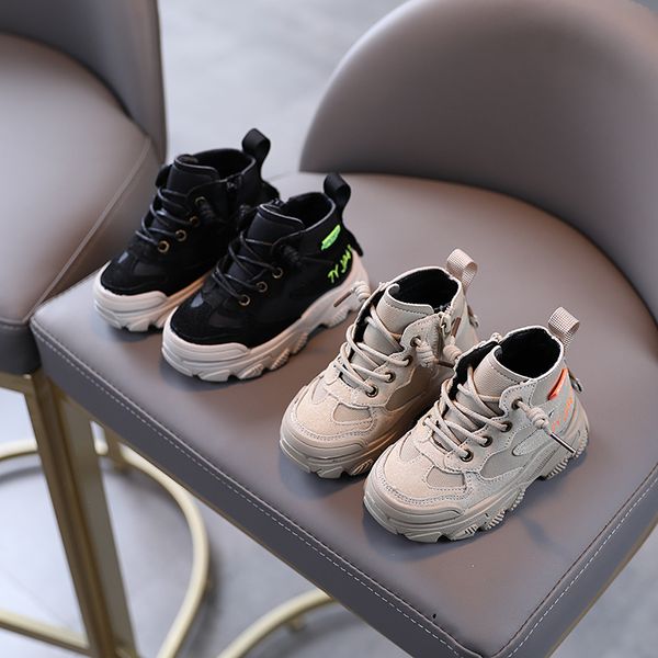 children's martin autumn and winter 2020 new boys' canvas shoes girls' 1-3 years old kindergarten fashionable warm boots, Black
children's martin autumn and winter 2020 new boys' canvas shoes girls' 1-3 years old kindergarten fashionable warm boots, Black