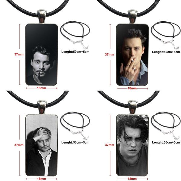 pendant necklaces glass necklace handmade half rectangle for women johnny depp diy colorful, Silver
pendant necklaces glass necklace handmade half rectangle for women johnny depp diy colorful, Silver