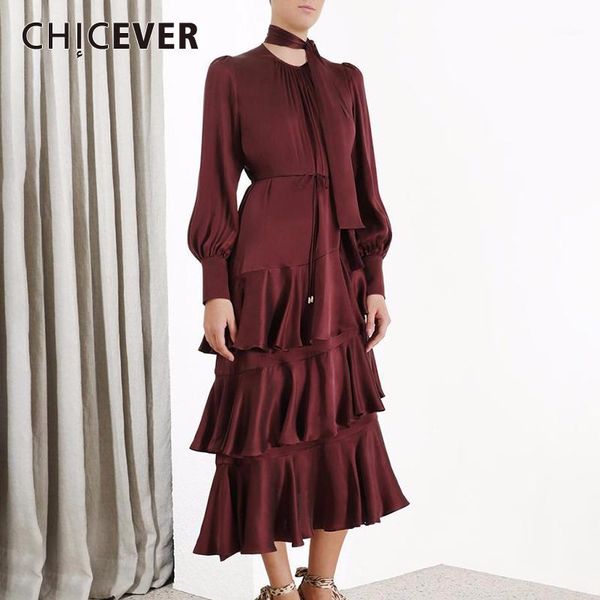 chicever ruffle asymmetrical dress women o neck lantern sleeve high waist bandage bowknot dresses female autumn fashion new 20201, Black;gray
chicever ruffle asymmetrical dress women o neck lantern sleeve high waist bandage bowknot dresses female autumn fashion new 20201, Black;gray
