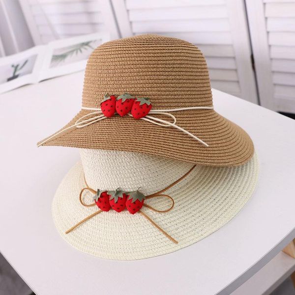 wide brim hats korean style outdoor straw hat ladies fashion red strawberry bow sun summer beach streamer cap, Blue;gray
wide brim hats korean style outdoor straw hat ladies fashion red strawberry bow sun summer beach streamer cap, Blue;gray
