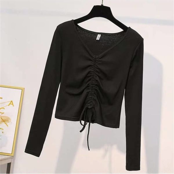 bdkmp autumn slim t-shirt women's long sleeve 2020 avocado new green fit v-neck high waist waist t-shirt drawstring short coat women�, White
bdkmp autumn slim t-shirt women's long sleeve 2020 avocado new green fit v-neck high waist waist t-shirt drawstring short coat women�, White