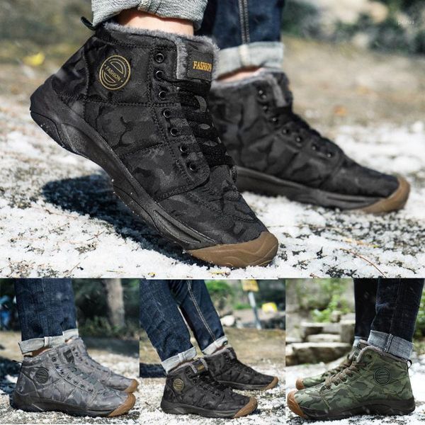 boots men fashion mens winter snow ankle men's camouflage plus velvet warm outdoor anti-skiing cotton shoes1, Black
boots men fashion mens winter snow ankle men's camouflage plus velvet warm outdoor anti-skiing cotton shoes1, Black