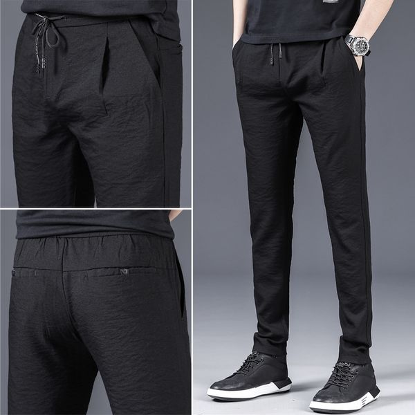 boys summer thin little feet men's harlem casual pantssports pants sports pantsice silk elastic loose ultra thin summer casual pants sf, Blue
boys summer thin little feet men's harlem casual pantssports pants sports pantsice silk elastic loose ultra thin summer casual pants sf, Blue