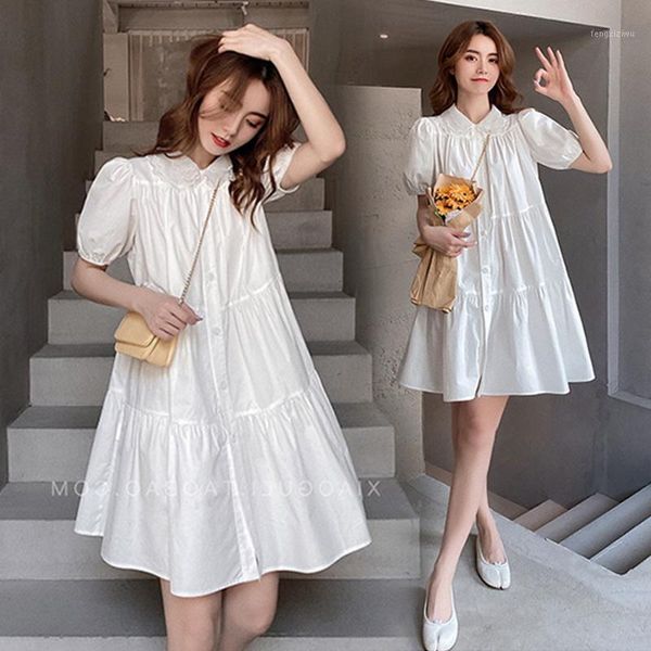 maternity dresses 9981# clothes summer solid color cotton short sleeve loose stylish dress for pregnant women mom dress1, White
maternity dresses 9981# clothes summer solid color cotton short sleeve loose stylish dress for pregnant women mom dress1, White