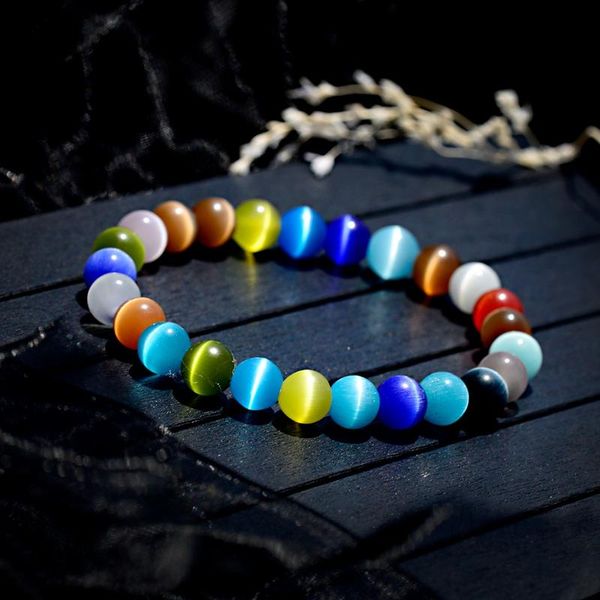 oiquei 2020 simple fashion colorful cats eye opal natural stone wristband bracelets for women girls girlfriend jewelry gifts, Black
oiquei 2020 simple fashion colorful cats eye opal natural stone wristband bracelets for women girls girlfriend jewelry gifts, Black
