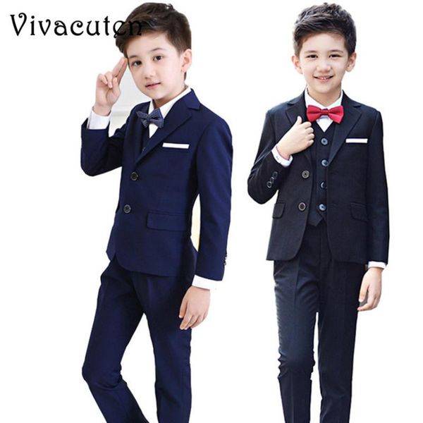 fashion boys suits for weddings kids prom classic costume blazers vest pants shirt tie 5pcs suit set children clothing sets f089, Blue
fashion boys suits for weddings kids prom classic costume blazers vest pants shirt tie 5pcs suit set children clothing sets f089, Blue