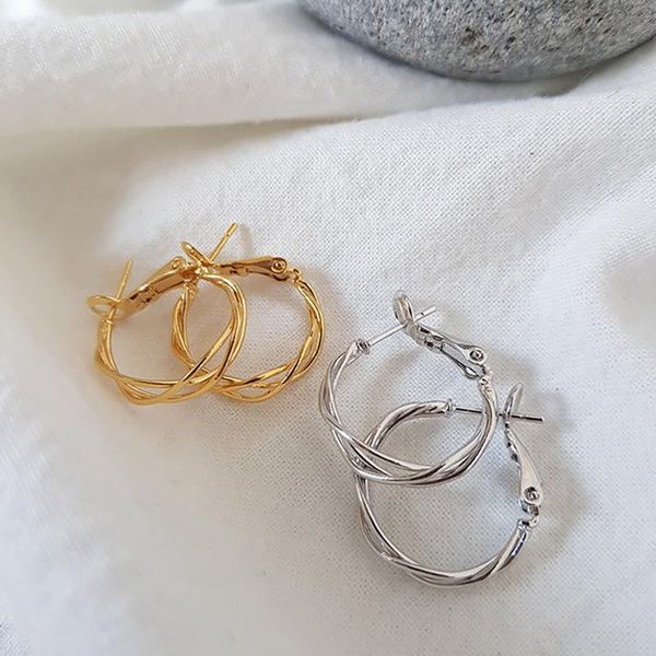 fashion women round earrings gold shiny temperament alloy korean style trendy ladies elegant gift jewelry, Golden;silver
fashion women round earrings gold shiny temperament alloy korean style trendy ladies elegant gift jewelry, Golden;silver