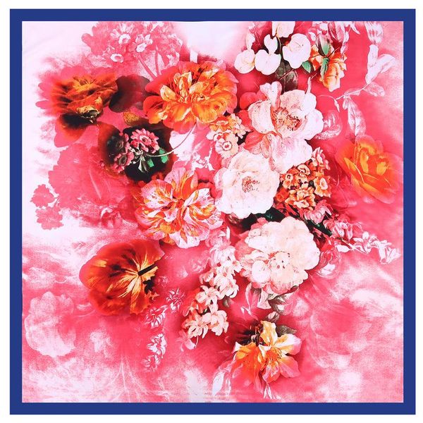 scarves 110*110cm silk large square scarf lady bandana head wraps for women ink rose printing female hijab neckerchief, Blue;gray
scarves 110*110cm silk large square scarf lady bandana head wraps for women ink rose printing female hijab neckerchief, Blue;gray