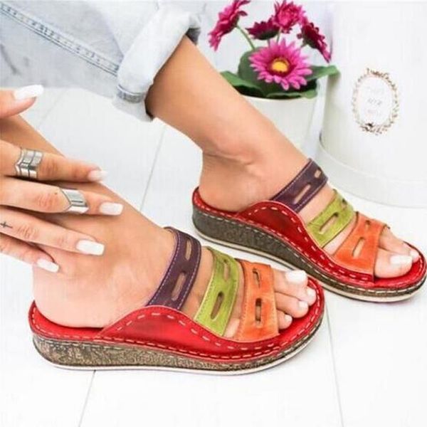 mujer women summer sandals open toe outdoor slippers slides gladiator wedge shoes woman sapato feminino flats hp5441, Black
mujer women summer sandals open toe outdoor slippers slides gladiator wedge shoes woman sapato feminino flats hp5441, Black