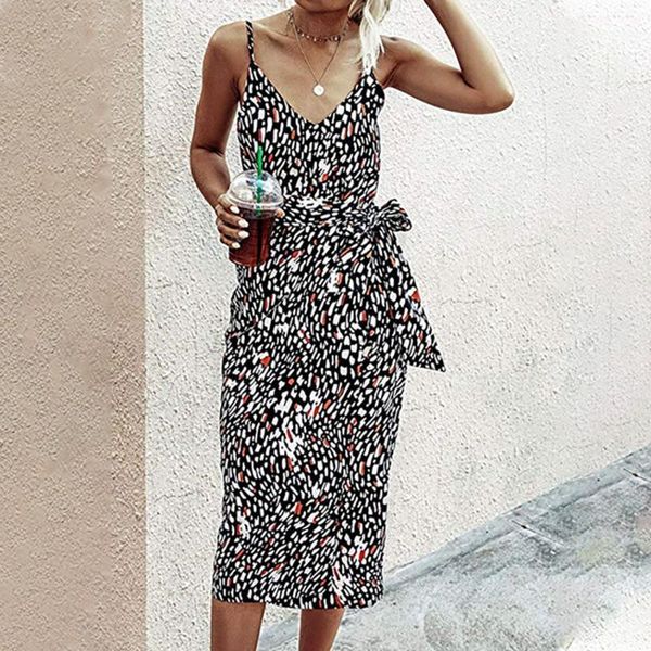 women v-neck sling dress spaghetti strap beach leopard print tank midi summer casual sleeveless dress women sundress vestidos1, Black;gray
women v-neck sling dress spaghetti strap beach leopard print tank midi summer casual sleeveless dress women sundress vestidos1, Black;gray