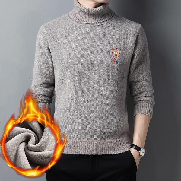 embroidery fashion can be customized warm sweater men high collar plus velvet thickening trend korean knitted chenille bottoming shirt men, White;black
embroidery fashion can be customized warm sweater men high collar plus velvet thickening trend korean knitted chenille bottoming shirt men, White;black