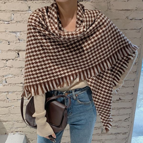 qianniaoge triangle scarf for women autumn winter korean version multi-functional versatile ins fashionable and external wear, Blue;gray
qianniaoge triangle scarf for women autumn winter korean version multi-functional versatile ins fashionable and external wear, Blue;gray