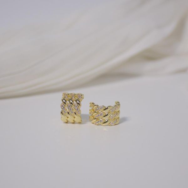 stud 14k real gold fashion jewelry c-shaped simple zircon small daily exquisite earrings for woman shine holiday party earring, Golden;silver
stud 14k real gold fashion jewelry c-shaped simple zircon small daily exquisite earrings for woman shine holiday party earring, Golden;silver