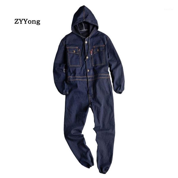 men overalls bib trousers lapel long sleeve hooded beam feet rompers jumpsuit fashion loose large size casual blue cargo pants1
men overalls bib trousers lapel long sleeve hooded beam feet rompers jumpsuit fashion loose large size casual blue cargo pants1
