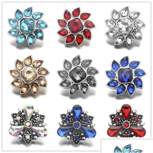 exquisite noosa inlay crystal metal flower snap buttons 18mm button charms for diy snap jewelry findings bat76
exquisite noosa inlay crystal metal flower snap buttons 18mm button charms for diy snap jewelry findings bat76