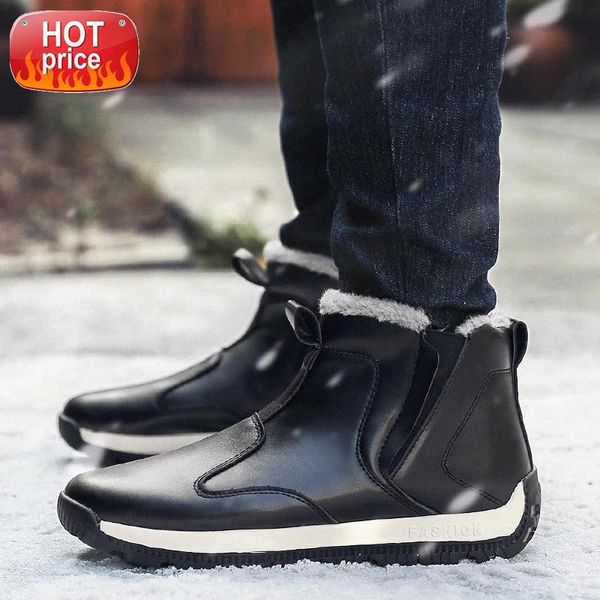winter men shoes for men boots thick fur warm boots for footwear waterproof snow shoes #j17g
winter men shoes for men boots thick fur warm boots for footwear waterproof snow shoes #j17g