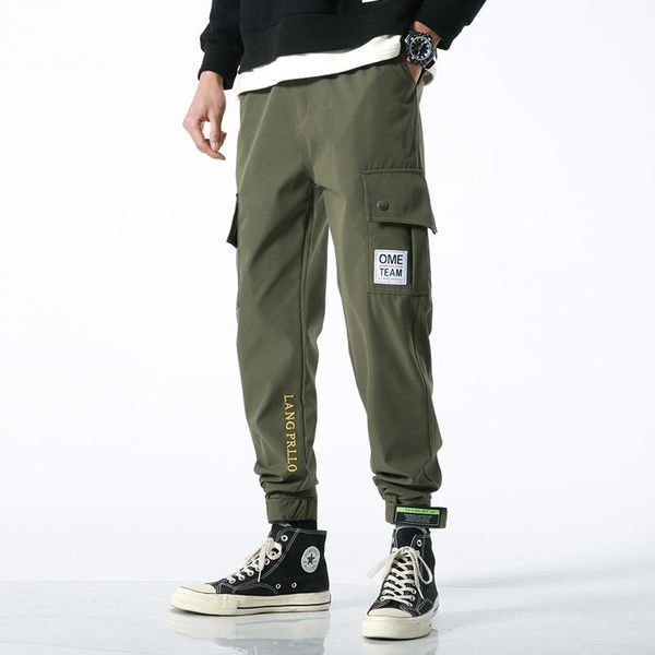 new men's overalls autumn and winter new men's casual pants work clothes long pants loose sports fashion, Black
new men's overalls autumn and winter new men's casual pants work clothes long pants loose sports fashion, Black