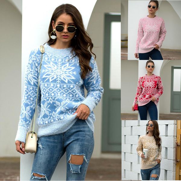 2021 new autumn winter women sweaters christmas snowflake printed warm long sleeve o-neck vintage lady sweater q2n3, Black;white
2021 new autumn winter women sweaters christmas snowflake printed warm long sleeve o-neck vintage lady sweater q2n3, Black;white