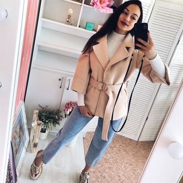 faux cashmere wool blends female coats womens windbreakers jackets autumn coat women parka long cape manteau cloak 201017, Black;brown
faux cashmere wool blends female coats womens windbreakers jackets autumn coat women parka long cape manteau cloak 201017, Black;brown