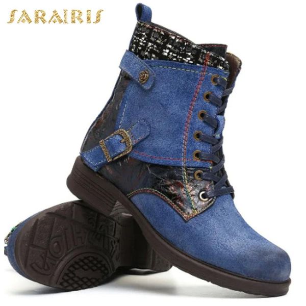 sarairis fashion new large size 43 thick heels ankle boots women shoes lace up comfortable fashion shoes ladies boots, Black
sarairis fashion new large size 43 thick heels ankle boots women shoes lace up comfortable fashion shoes ladies boots, Black