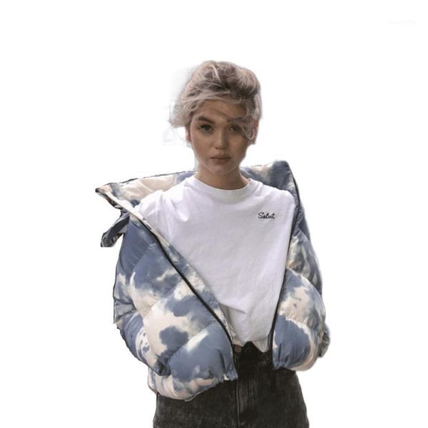 fanco 2020 women new autumn winter fashion coat zipper pocket female hooded warm cotton jacket tie-dye blue sky and white clouds1, Black
fanco 2020 women new autumn winter fashion coat zipper pocket female hooded warm cotton jacket tie-dye blue sky and white clouds1, Black