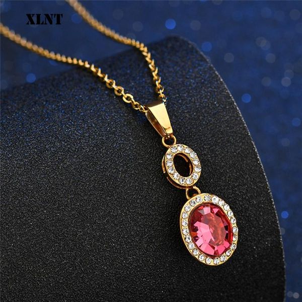xlnt crystal necklace pendant female short gold chain necklace pendant stainless steel chocker neck, Silver
xlnt crystal necklace pendant female short gold chain necklace pendant stainless steel chocker neck, Silver