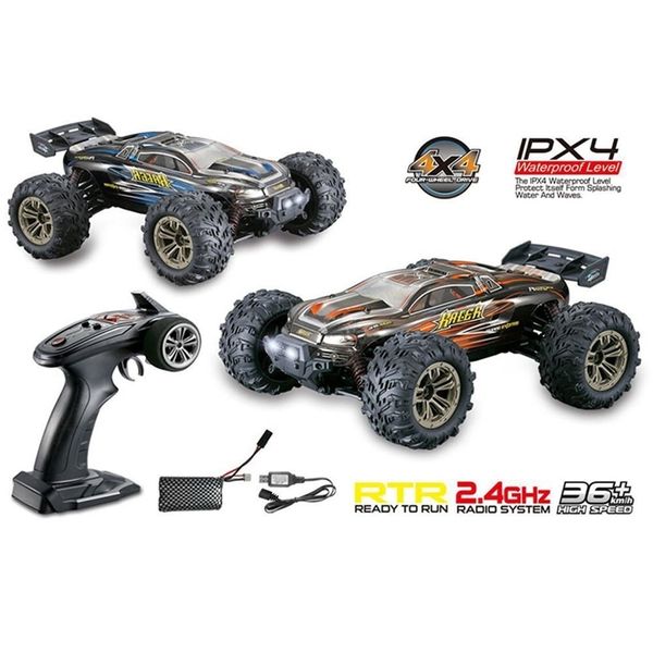 leadingstar 1/16 2.4g 4wd 32cm spirit rc car 36km/h bigfoot off-road truck rtr toy 9136 y200413 
leadingstar 1/16 2.4g 4wd 32cm spirit rc car 36km/h bigfoot off-road truck rtr toy 9136 y200413