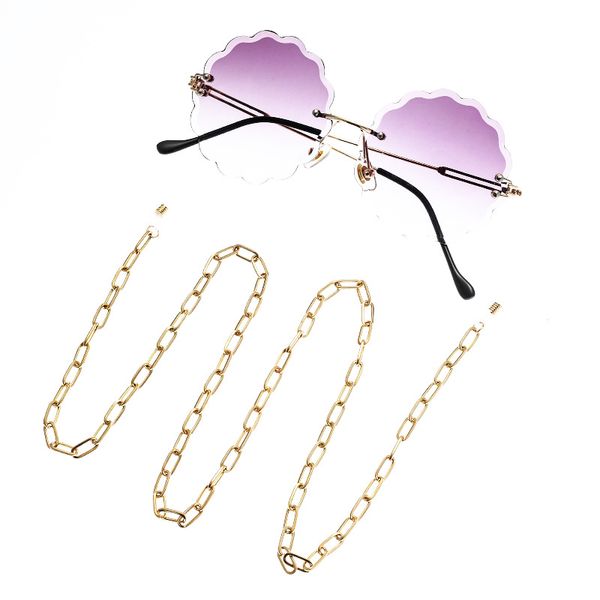 fashion metal eyeglasses chains sunglasses chain simple designer gold necklace customized lobster clasp 20pcs/lot wholesale
fashion metal eyeglasses chains sunglasses chain simple designer gold necklace customized lobster clasp 20pcs/lot wholesale