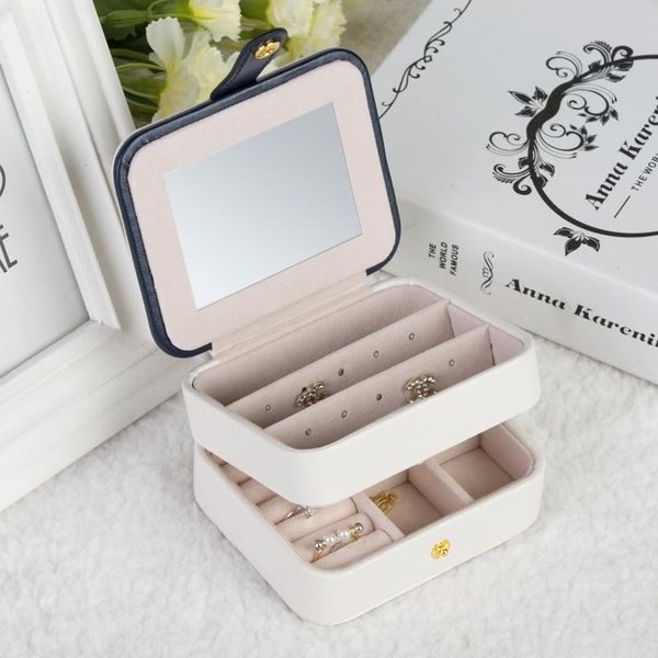 jewelry casket cosmetic storage box makeup packing organizer multi-function earrings ring container case portable leather travel, Pink;blue
jewelry casket cosmetic storage box makeup packing organizer multi-function earrings ring container case portable leather travel, Pink;blue