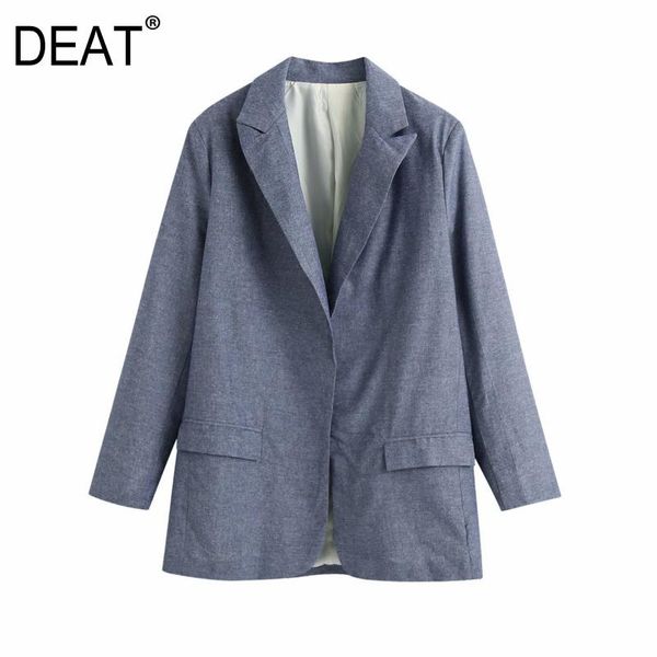 women's suits & blazers deat 2021 spring autumn fashion simplicity coat long sleeve solid color no deduction v-neck tide women blazer 1, White;black
women's suits & blazers deat 2021 spring autumn fashion simplicity coat long sleeve solid color no deduction v-neck tide women blazer 1, White;black