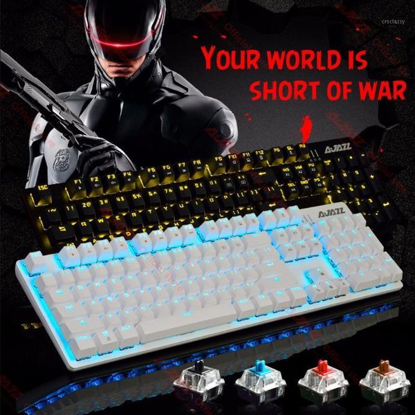 keyboards ajazz robocop wired mechanical keyboard anti-ghosting 104 key backlight gaming for computer game player1
keyboards ajazz robocop wired mechanical keyboard anti-ghosting 104 key backlight gaming for computer game player1