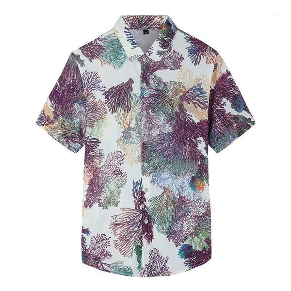 2020 summer men's new hawaiian shirt fashion casual short-sleeved shirt flower brand clothes plus size 5xl 6xl 7xl1, White;black
2020 summer men's new hawaiian shirt fashion casual short-sleeved shirt flower brand clothes plus size 5xl 6xl 7xl1, White;black