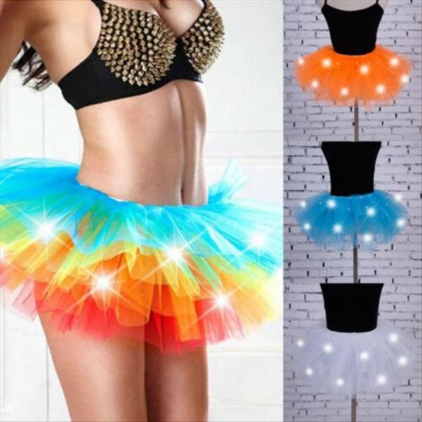 dance led lights tutu mesh party skirts women tulle skirt mini fluffy yarn ballet dance halloween light up rave, Black
dance led lights tutu mesh party skirts women tulle skirt mini fluffy yarn ballet dance halloween light up rave, Black