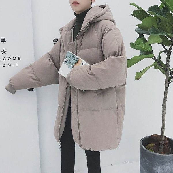 down jackets, men's medium and long thickened coats, 2020 new student korean version of loose and casual down cotton-padded coats, Black
down jackets, men's medium and long thickened coats, 2020 new student korean version of loose and casual down cotton-padded coats, Black
