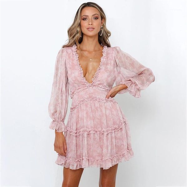 casual dresses women halter dress female lotus leaf stitching v-neck floral lantern sleeve cake dress1, Black;gray
casual dresses women halter dress female lotus leaf stitching v-neck floral lantern sleeve cake dress1, Black;gray
