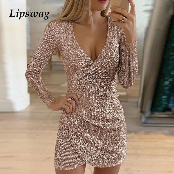 women hollow out v-neck slit mini dress autumn sequin glitter shiny bodycon dress winter long sleeve party dresses vestido y200102, White;black
women hollow out v-neck slit mini dress autumn sequin glitter shiny bodycon dress winter long sleeve party dresses vestido y200102, White;black