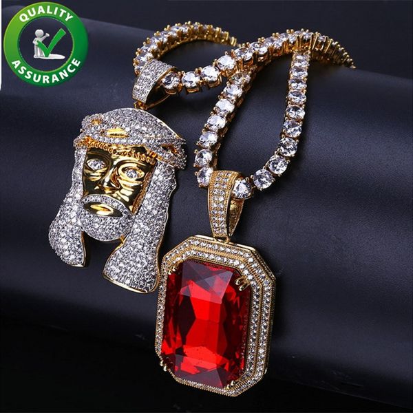 mens hip hop jewelry iced out pendant cuban tennis chain luxury designer necklace mens women fashion charms gold mini square red gem crystal, Black
mens hip hop jewelry iced out pendant cuban tennis chain luxury designer necklace mens women fashion charms gold mini square red gem crystal, Black