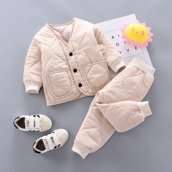winter autumn baby boys clothes full sleeve parkas pants 2pcs/set cotton suits children clothing sets toddler brand tracksuits 201126, White
winter autumn baby boys clothes full sleeve parkas pants 2pcs/set cotton suits children clothing sets toddler brand tracksuits 201126, White