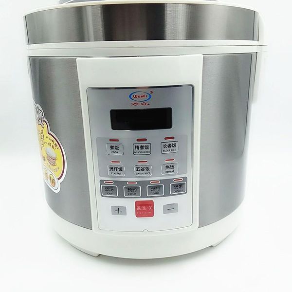 220v 3l 4l 5l electric rice cooker high temperature resistant ceramic multifunctional electric rice cooker with english button
220v 3l 4l 5l electric rice cooker high temperature resistant ceramic multifunctional electric rice cooker with english button