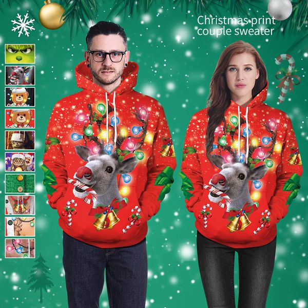 2020 christmas hoodies new product 3d elk digital printing hooded pullover sweater casual plus size couples baseball uniform
2020 christmas hoodies new product 3d elk digital printing hooded pullover sweater casual plus size couples baseball uniform