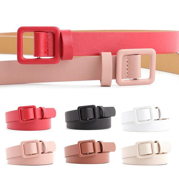 fashion women pu leather belts solid color square buckle waist belt ladies leisure trouser dress jeans wild decoration waistband, Black;brown
fashion women pu leather belts solid color square buckle waist belt ladies leisure trouser dress jeans wild decoration waistband, Black;brown