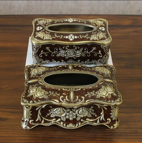 europe luxury large metal tissue box napkin box napkin case holder paper towel tissue paper home decoration zjh087
europe luxury large metal tissue box napkin box napkin case holder paper towel tissue paper home decoration zjh087