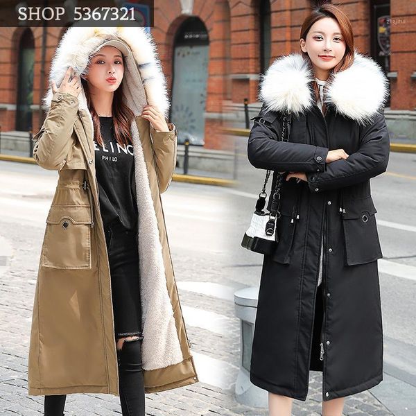 cotton-padded clothes woman 2019 winter long fund overknee baby inner tank cotton suit-dress self-cultivation loose coat tide1, Black
cotton-padded clothes woman 2019 winter long fund overknee baby inner tank cotton suit-dress self-cultivation loose coat tide1, Black